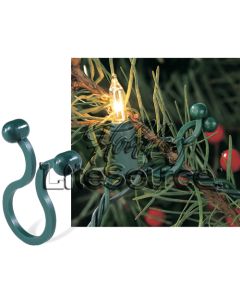 Green Tree Clip, 100 Count