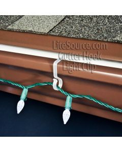 Gutter Hooks, Holds wire for light strings or rope lights, 500 count