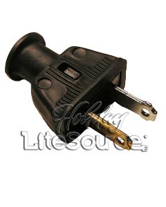 Male Rubber Plug Black SPT-1