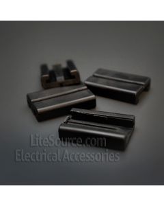 Replacement Plug Back for Gilbert Plug (Sliding Back Only): Black