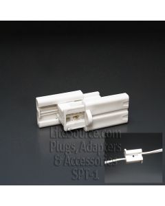 Gilbert Style Slide On Splice Connector SPT-1; White