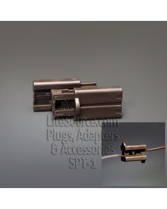 Gilbert Style Slide On Splice Connector SPT-1; Brown