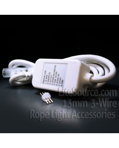 L/T Shape Connector For 120V/220V Single Color LED Strips 8 thumbnail image