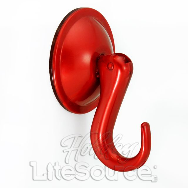 Large Red Suction Clamp Hanger - Holds Up to 10 lbs.