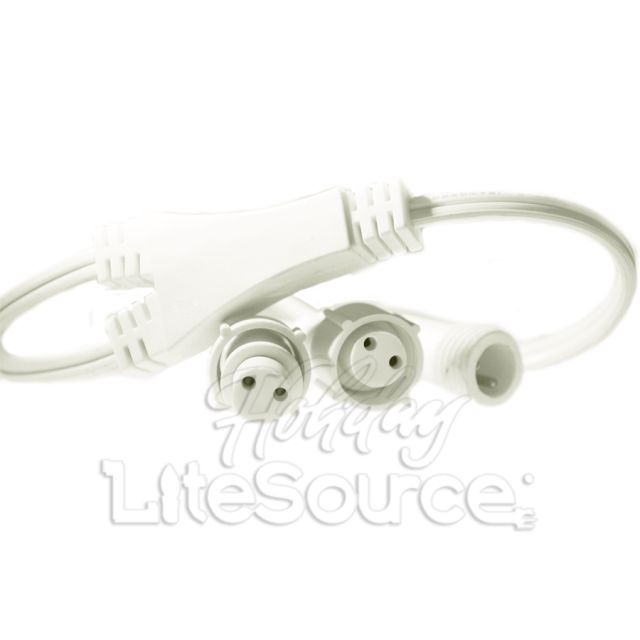 Y Rope Light Connector for 1/2" 2 Wire Rope Light