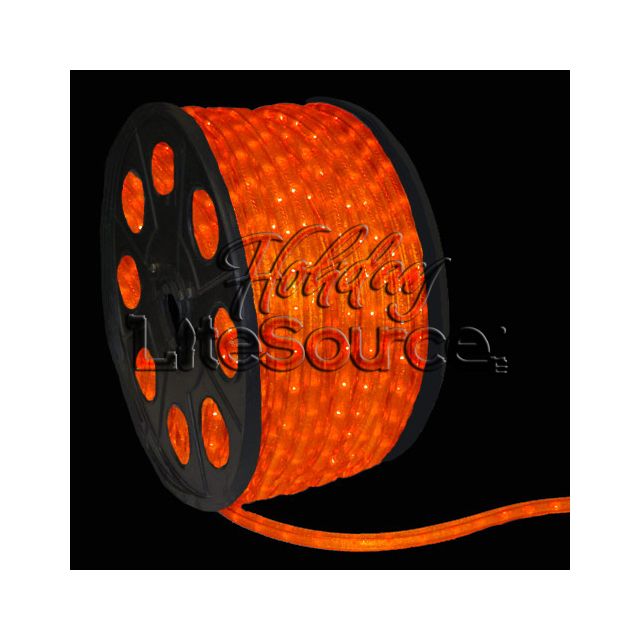 Orange Chasing Rope Light - 1/2 inch