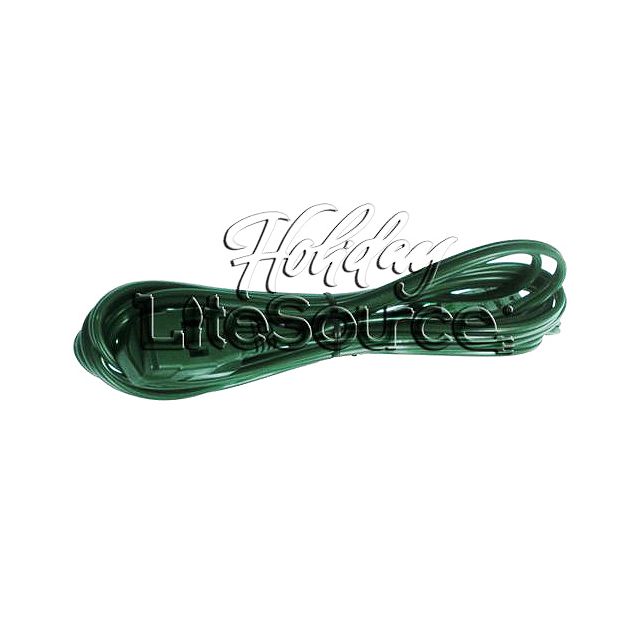 15 Foot Green Extension Cord