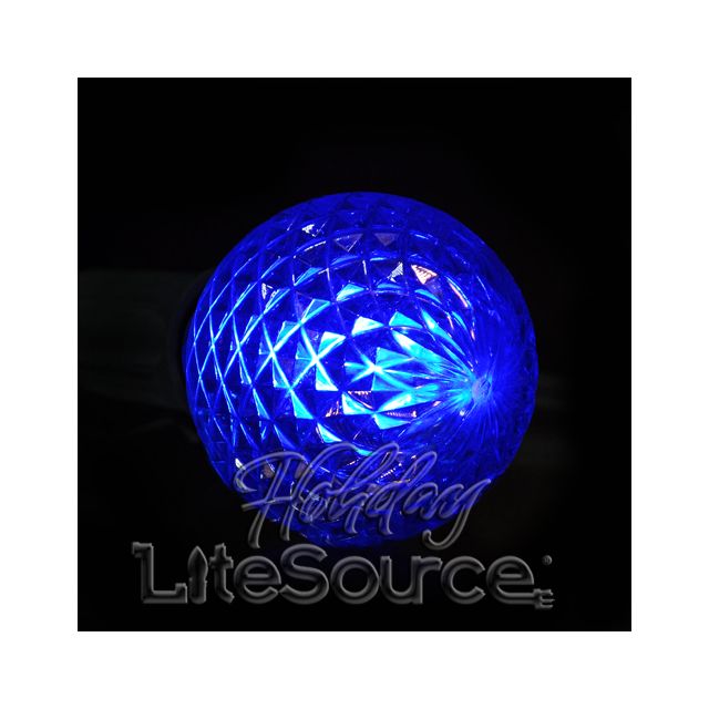 Blue LED Replacement Bulbs G50 Intermediate Style