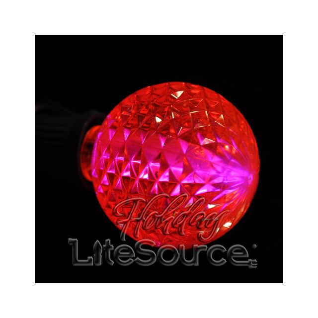 Pink LED Replacement Bulbs G50 Intermediate Style