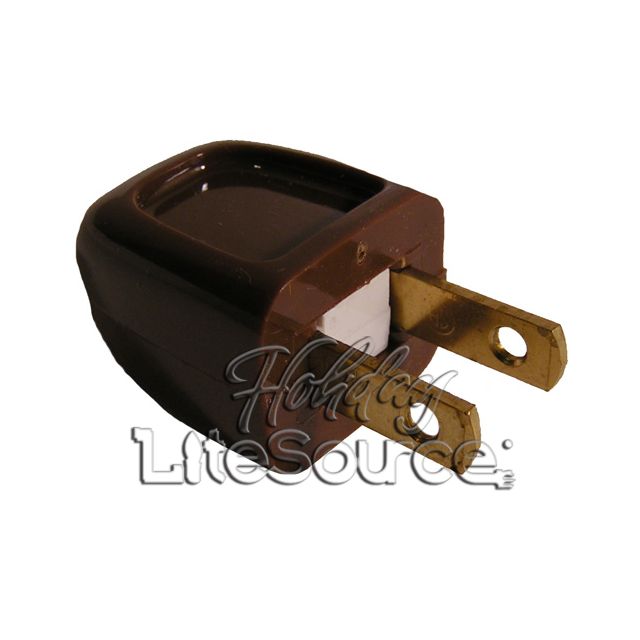 Male Rubber Plug Brown SPT-1