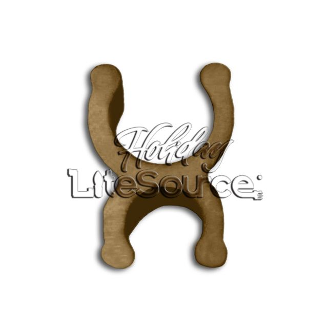 Brown 1/4&quot; Mini Light Sculpture Clips for Wire Frames