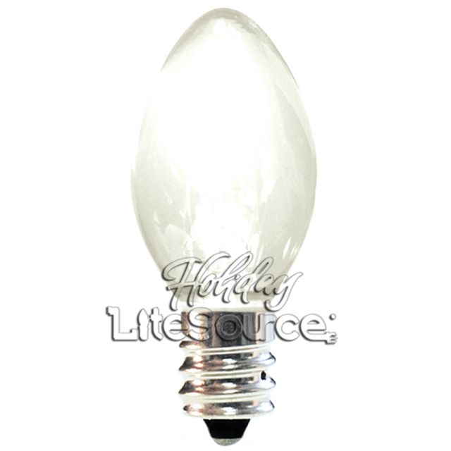 Clear Replacement Bulbs C7 5W Candelabra Style
