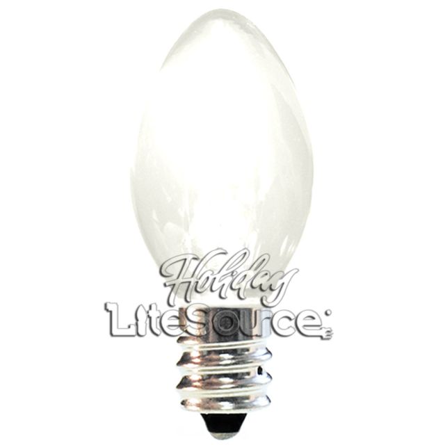 Clear Replacement Bulbs C7 7W Candelabra Style