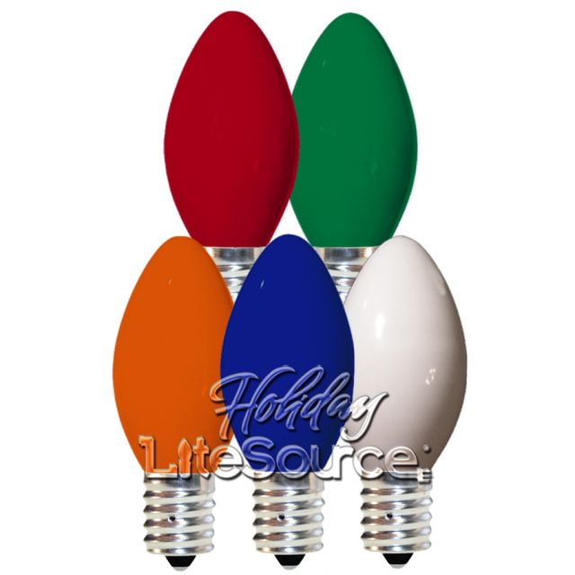 Multi Replacement Bulbs C9 Traditional Ceramic Style