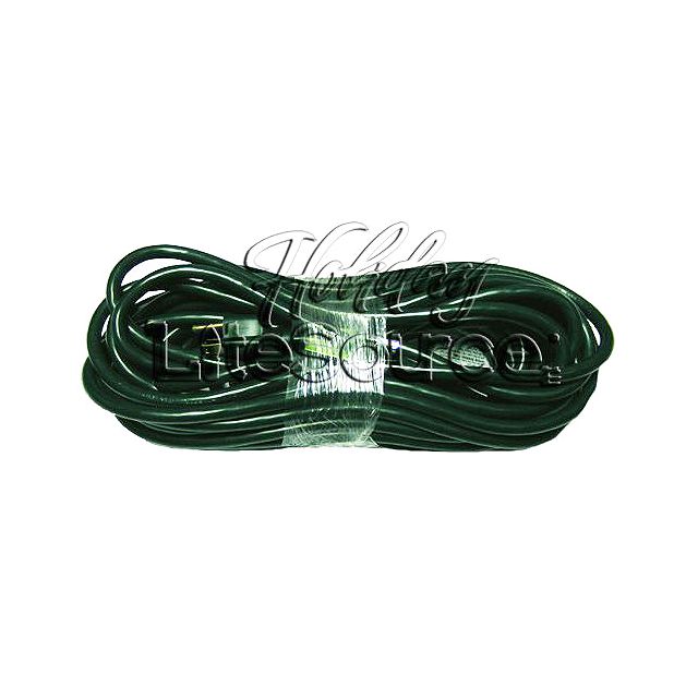 80 Foot Green Medium Duty Extension Cord With Two Prongs