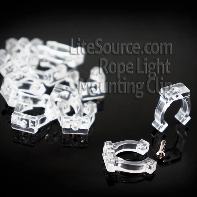 Rope Light Mounting Clip 13mm