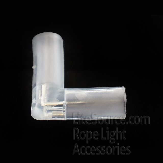 L Rope Light Connector for 1/2" 3 Wire Rope Light
