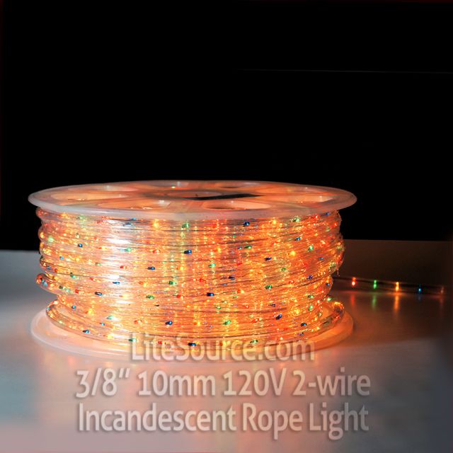 Incandescent Multi Rope Light 3/8 inch 10mm