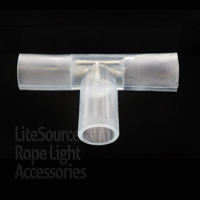 T Rope Light Connector for 1/2&quot; 3 Wire Rope Light