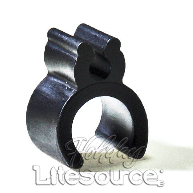 Black 1/8&quot; Mini Light Heavy Duty Sculpture Clips for Wire Frames