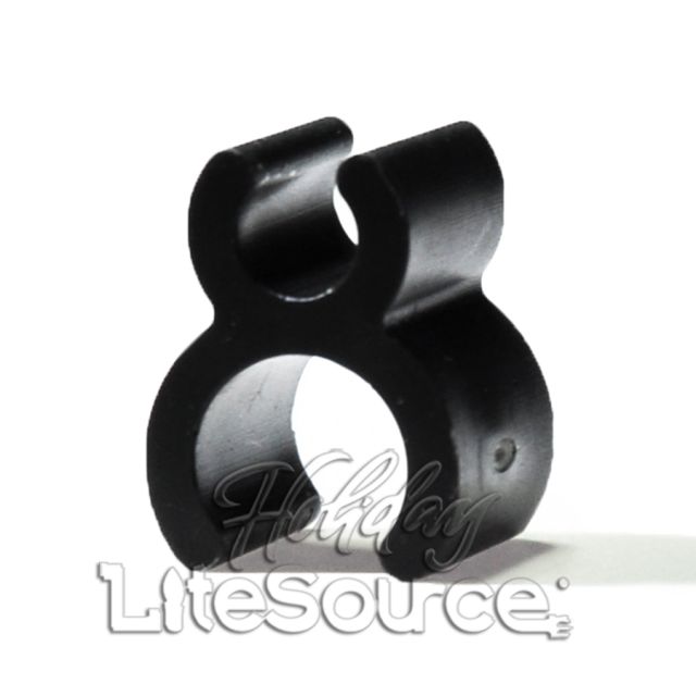 Black 3/16&quot; Mini Light Heavy Duty Sculpture Clips for Wire Frames