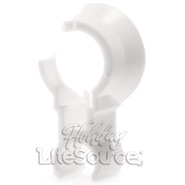 White 3/8&quot; C7 Heavy Duty Sculpture Clip for Wire Frames