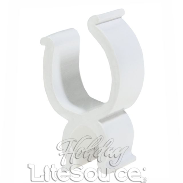 White 3/16&quot; Mini Light Sculpture Clips for Wire Frames