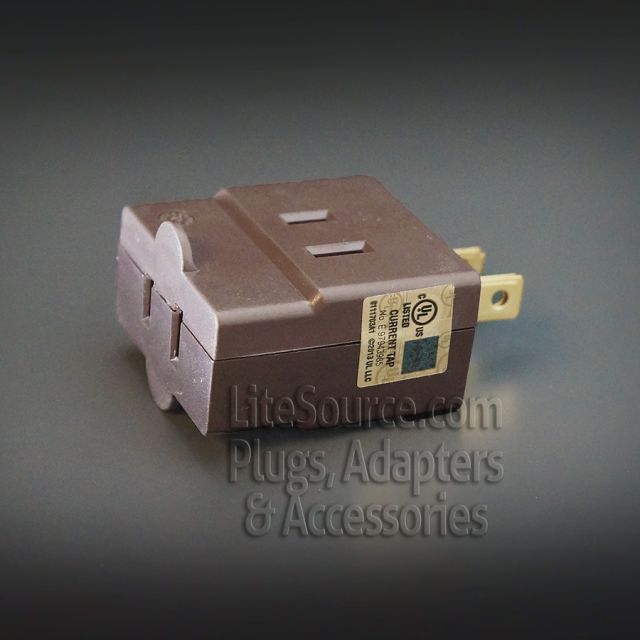 Brown Cube Tap Splitter