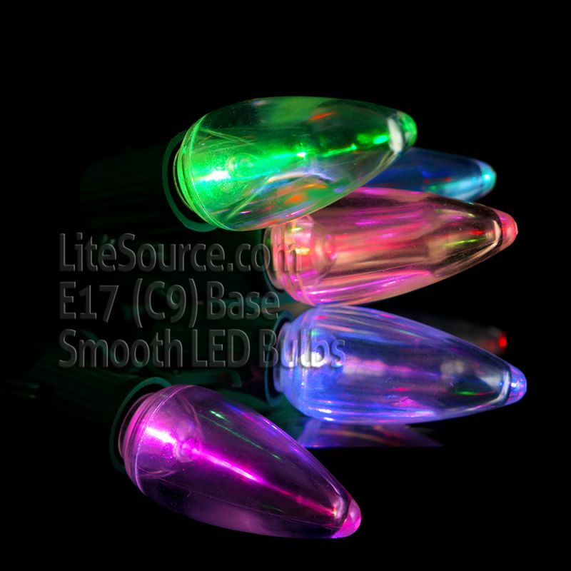 C9 Quick Color Changing Transparent Minleon LED Retrofit Bulb ...